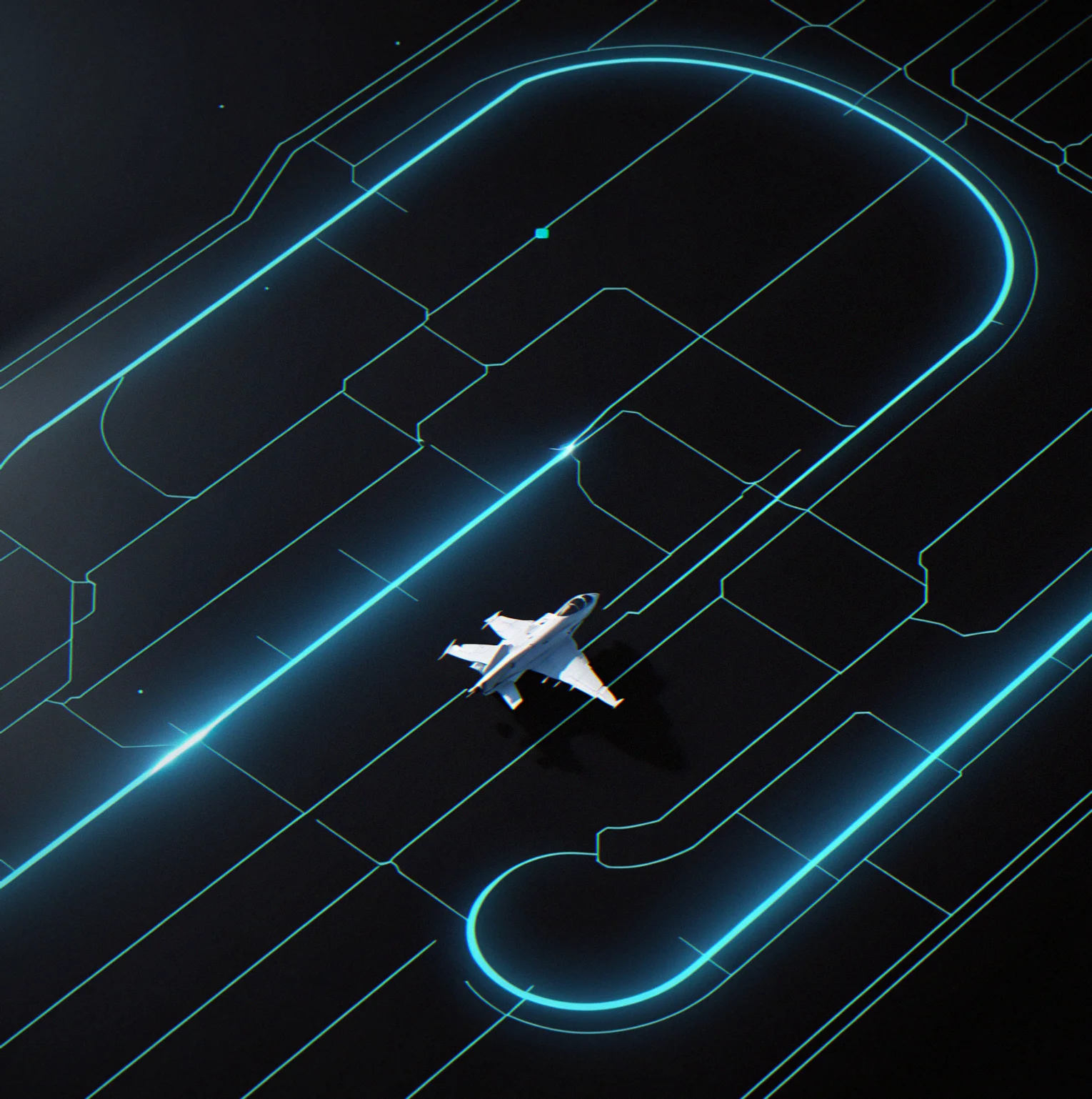 Minimalist game HUD showing only score, current variance and stage timmer against a clean geometric background